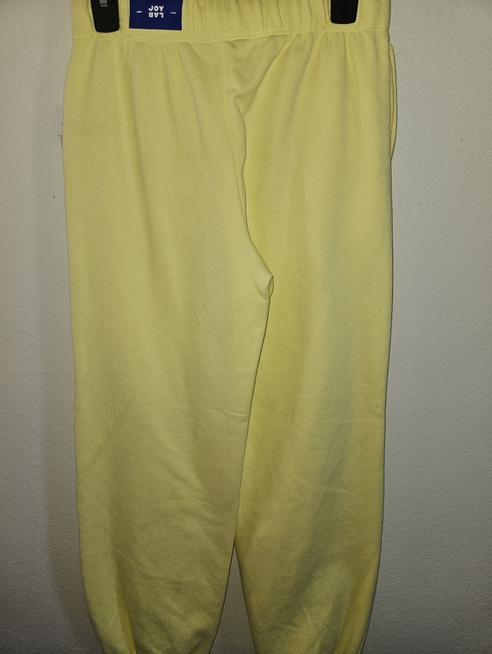 Joy Lab Womans Regular Length Yellow Sweat Pants Size Xs - Picture 9 of 11